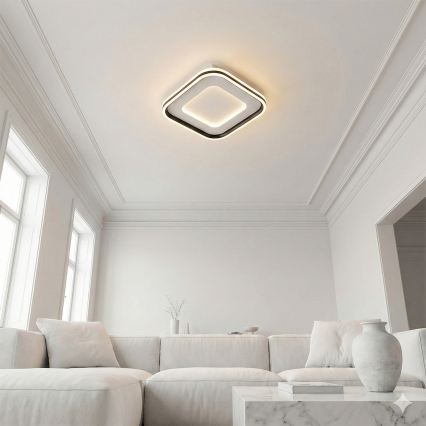 Brilagi - dimmbare LED-Deckenleuchte TRIVARO LED/88W/230V 3000-6000K 40x40 cm + Fernbedienung