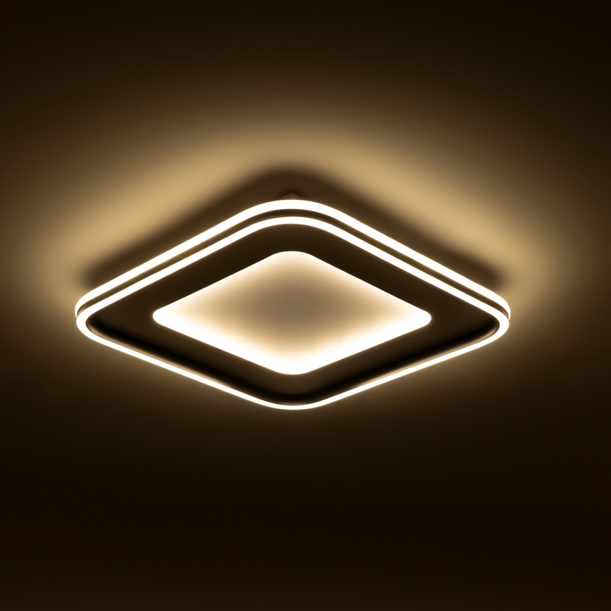 Brilagi - dimmbare LED-Deckenleuchte TRIVARO LED/88W/230V 3000-6000K 40x40 cm + Fernbedienung