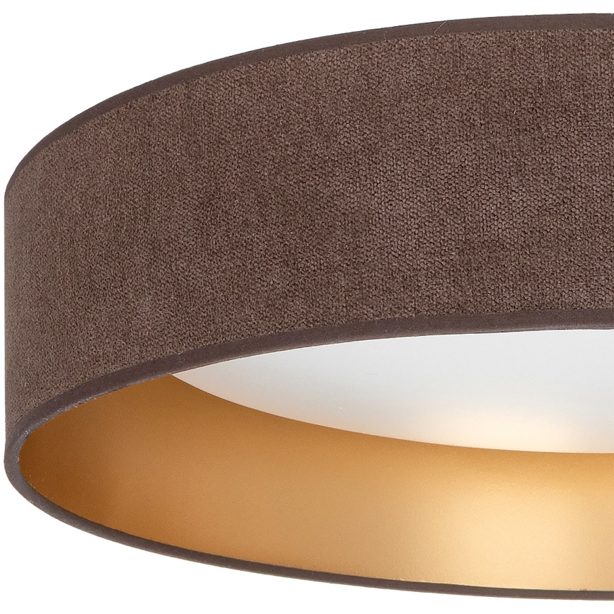 Brilagi - dimmbare LED-Deckenleuchte VELVET SMARTIX STARS LED/24W/230V 3000-6000K Ø 45 cm braun/gold Wi-Fi Tuya Beacon + Fernbedienung