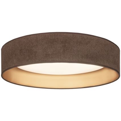 Brilagi - dimmbare LED-Deckenleuchte VELVET SMARTIX LED/36W/230V 3000–6000K Ø 55 cm braun/gold Wi‑Fi Tuya Beacon + Fernbedienung