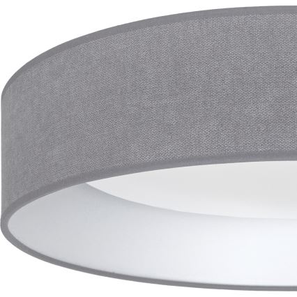 Brilagi - LED-dimmbare Deckenleuchte VELVET SMARTIX LED/36W/230V 3000–6000K Ø 55 cm grau Wi-Fi Tuya Beacon + Fernbedienung