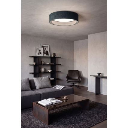 BRILAGI - LED-dimmbare Deckenleuchte VELVET SMARTIX LED/36W/230V 3000-6000K Ø 55 cm grün Wi-Fi Tuya Beacon + Fernbedienung