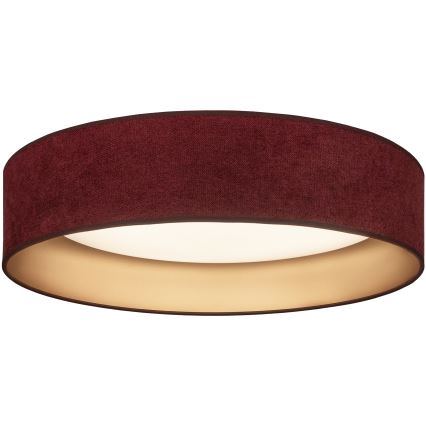 Brilagi - LED-dimmbare Deckenleuchte VELVET SMART VARI LED/24W/230V 3000–6500K Ø 45 cm weinrot/gold + Fernbedienung