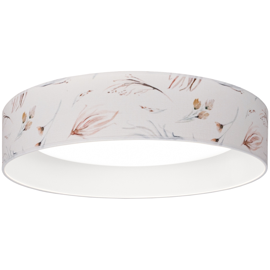 Brilagi - LED-dimmbare Deckenleuchte VELVET SMART VARI LED/24W/230V 3000–6500K Ø 45 cm weiß/Blumen + Fernbedienung