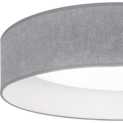 BRILAGI - LED dimmbare Deckenleuchte VELVET SMART VARI LED/36W/230V 3000–6500K Ø 55 cm grau + Fernbedienung