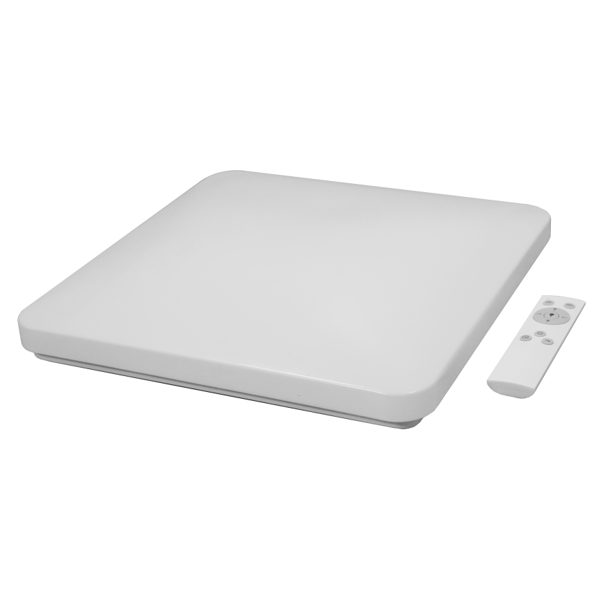 Brilagi - LED-dimmbare Deckenleuchte VELVET SQUARE SMART LED/36W/230V 60x60 cm 2700-6500K Wi-Fi Tuya + Fernbedienung mintgrün