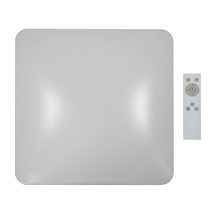 Brilagi - Dimmbare LED-Deckenleuchte VELVET SQUARE SMART LED/36W/230V 60x60 cm 2700-6500K Wi-Fi Tuya + Fernbedienung cremefarben
