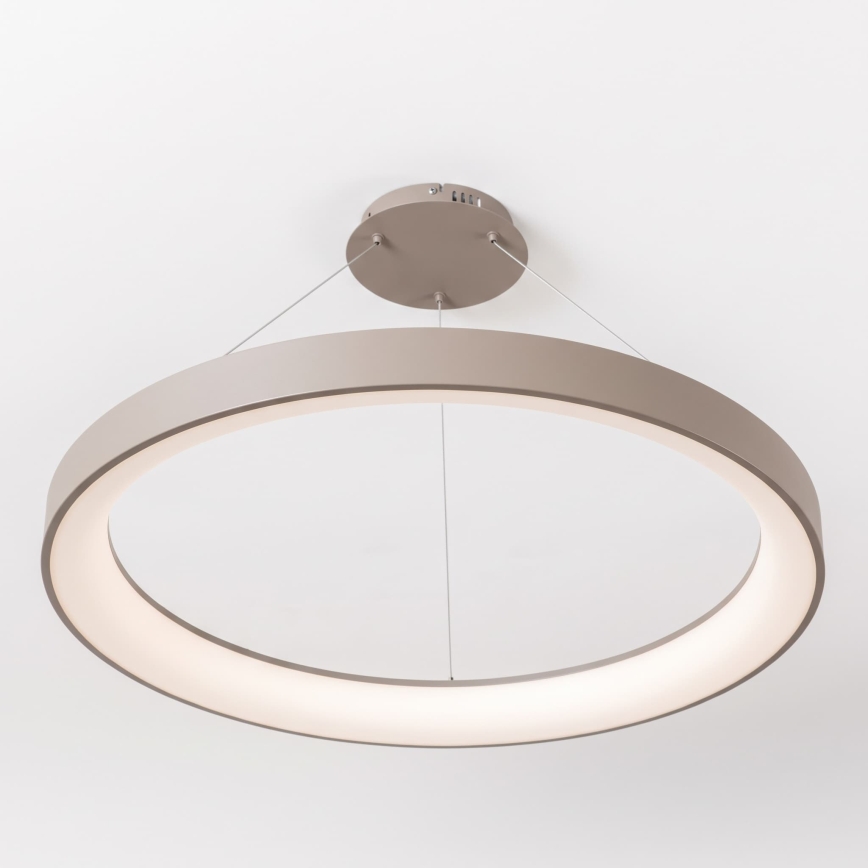 BRILAGI - LED dimmbarer Pendelleuchte an Kabel FALCON II LED/108W/230V 3000-6500K Ø 80 cm beige + Fernbedienung