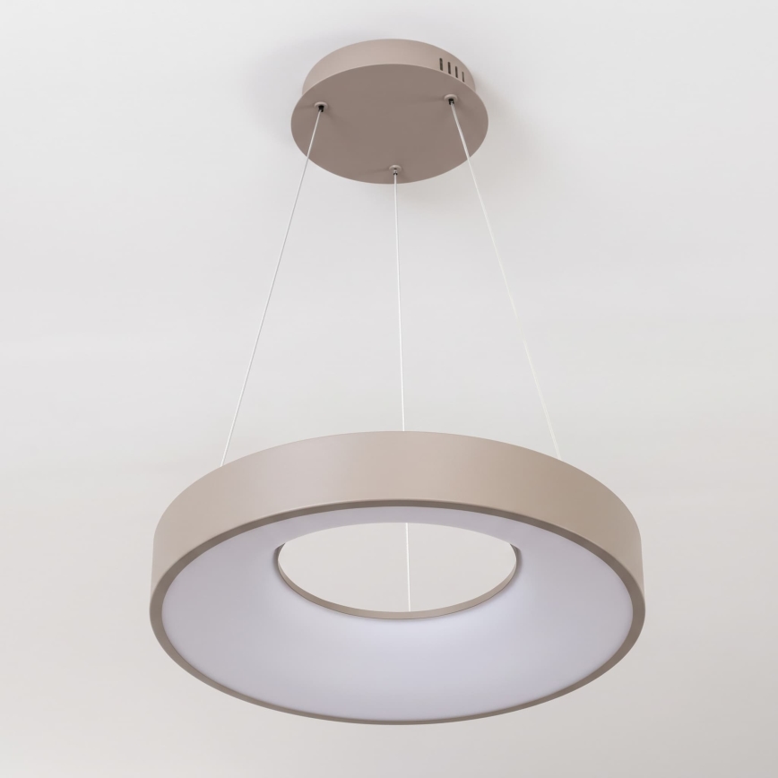 BRILAGI - LED-dimmbare Pendelleuchte an Kabel FALCON II LED/67W/230V 3000-6500K Ø 40 cm beige + Fernbedienung