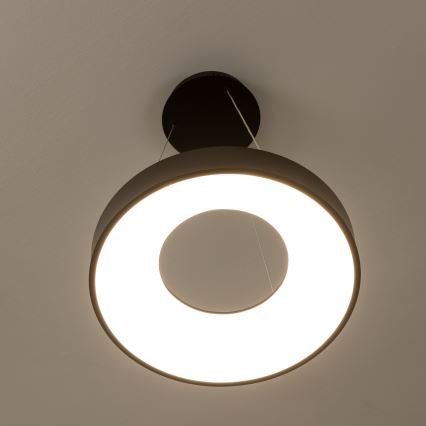 Brilagi - LED-dimmbare Pendelleuchte an Kabel FALCON II LED/67W/230V 3000-6500K Ø 40 cm schwarz + Fernbedienung