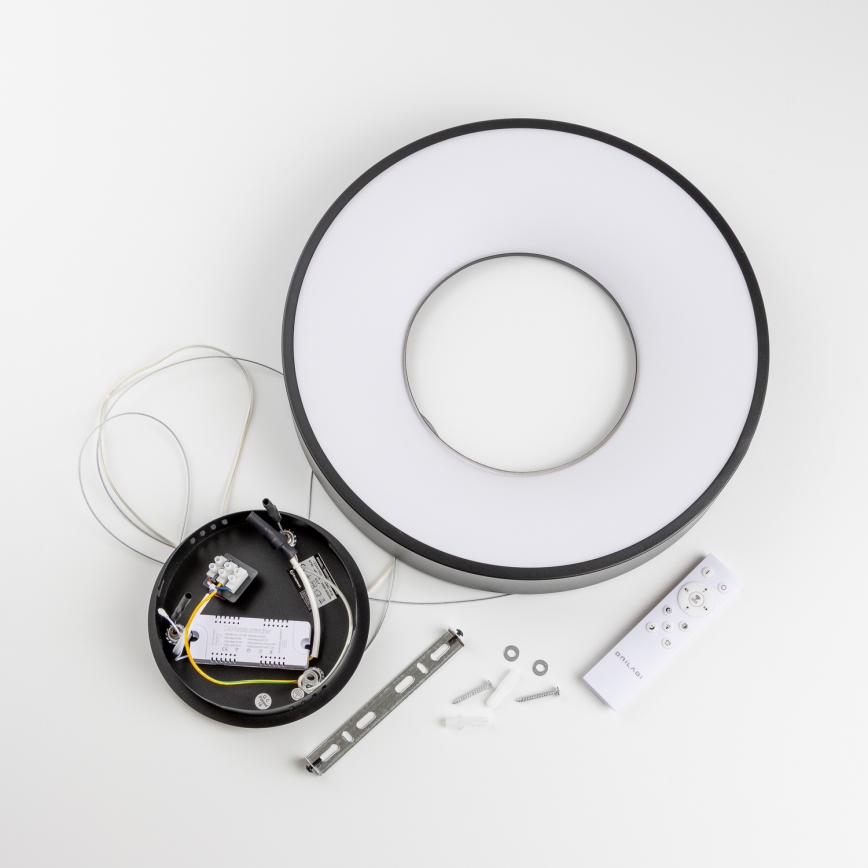 Brilagi - LED-dimmbare Pendelleuchte an Kabel FALCON II LED/67W/230V 3000-6500K Ø 40 cm schwarz + Fernbedienung