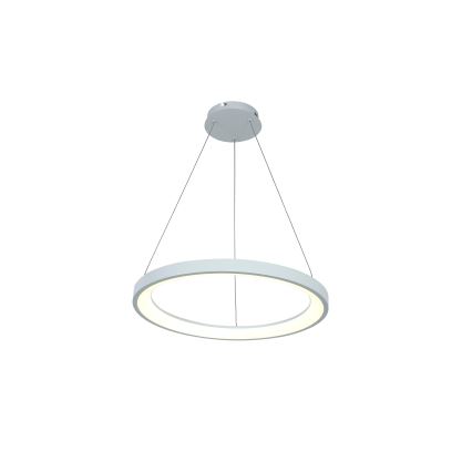 Brilagi - Dimmbare LED-Pendelleuchte an Seil FALCON SLIM LED/42W/230V 3000-6500K Ø 50 cm weiß + Fernbedienung