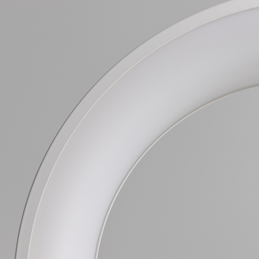 Brilagi - LED-dimmbare Hängeleuchte an Seil FALCON LED/40W/230V 3000-6500K Ø 45 cm weiß + Fernbedienung