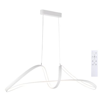 Brilagi - Dimmbare LED-Pendelleuchte TWISTER LED/60W/230V 3000-6000K Weiß + Fernbedienung