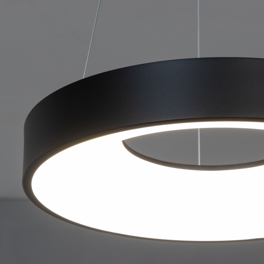 Brilagi - LED-dimmbare Pendelleuchte an Kabel FALCON II LED/67W/230V 3000-6500K Ø 40 cm schwarz + Fernbedienung