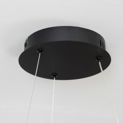 Brilagi - LED-dimmbare Pendelleuchte an Kabel FALCON II LED/67W/230V 3000-6500K Ø 40 cm schwarz + Fernbedienung
