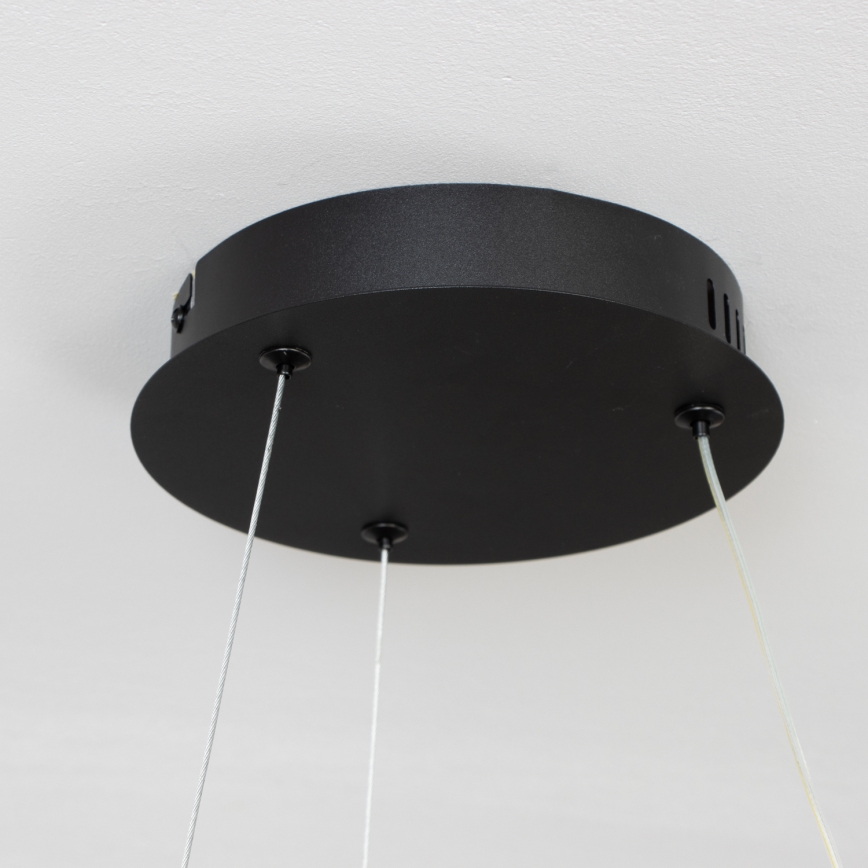Brilagi - LED-dimmbare Pendelleuchte an Kabel FALCON II LED/67W/230V 3000-6500K Ø 40 cm schwarz + Fernbedienung