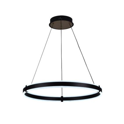 Brilagi - LED-dimmbare Pendelleuchte an Kabel CIRCLE LED/85W/230V 3000-6500K Ø 60 cm schwarz/gold + Fernbedienung