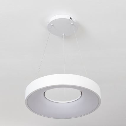 Brilagi - Dimmbare LED-Pendelleuchte an Seil FALCON II LED/67W/230V 3000–6500K Ø 40 cm weiß + Fernbedienung