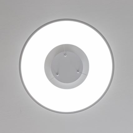 Brilagi - Dimmbare LED-Pendelleuchte an Seil FALCON II LED/67W/230V 3000–6500K Ø 40 cm weiß + Fernbedienung