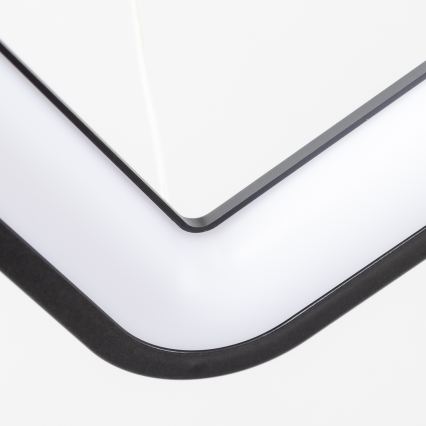 Brilagi - LED-dimmbare Pendelleuchte FALCON SLIM LED/50W/230V 3000-6500K 50x50 cm schwarz + Fernbedienung