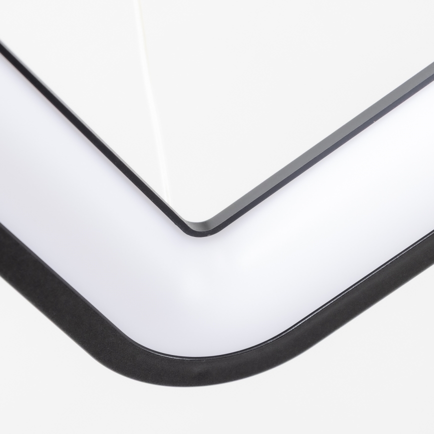 Brilagi - LED-dimmbare Pendelleuchte FALCON SLIM LED/50W/230V 3000-6500K 50x50 cm schwarz + Fernbedienung