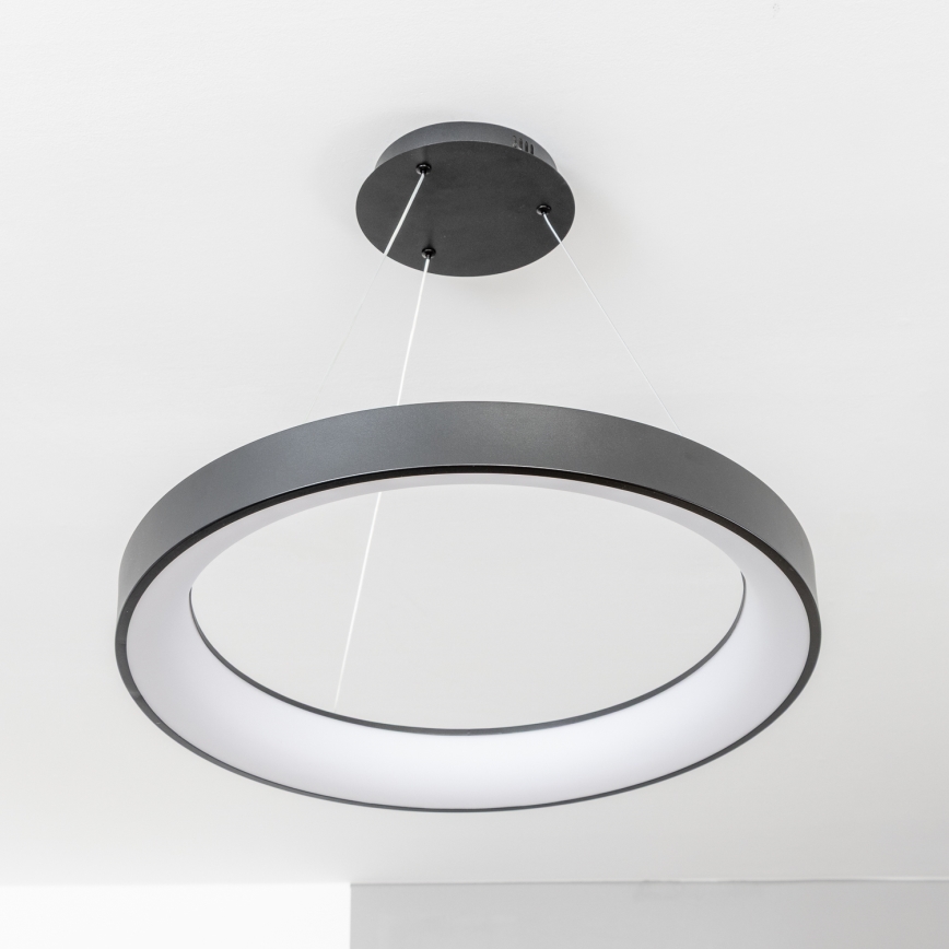 BRILAGI - LED-dimmbare Pendelleuchte FALCON II LED/99W/230V 3000–6500K Ø 60 cm schwarz + Fernbedienung
