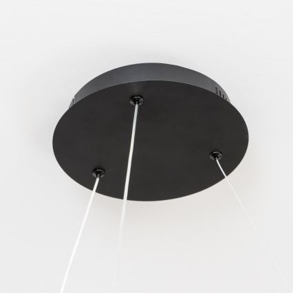 BRILAGI - LED-dimmbare Pendelleuchte FALCON II LED/99W/230V 3000–6500K Ø 60 cm schwarz + Fernbedienung