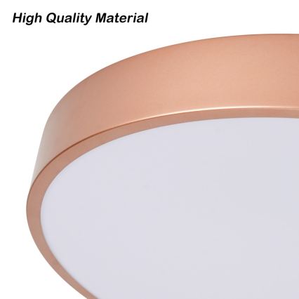 BRILAGI - Dimmbares LED-Deckenlicht POOL SMART LED/60W/230V 3000–6000K Ø 50 cm Wi-Fi Tuya bronzefarben + Fernbedienung