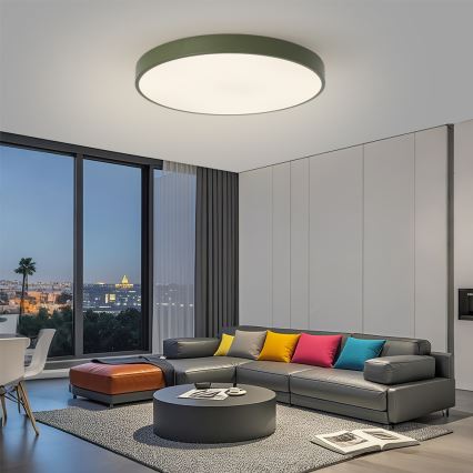 Brilagi - dimmbares LED-Leuchtmittel POOL SMART LED/100W/230V Ø 80 cm Wi-Fi Tuya + Fernbedienung grün