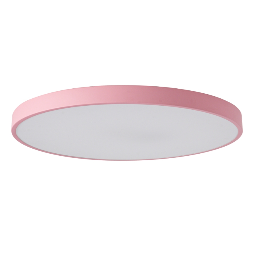 Brilagi - Dimmbare LED-Leuchte POOL SMART LED/128W/230V Ø 100 cm 3000-6000K Wi-Fi Tuya + Fernbedienung rosa