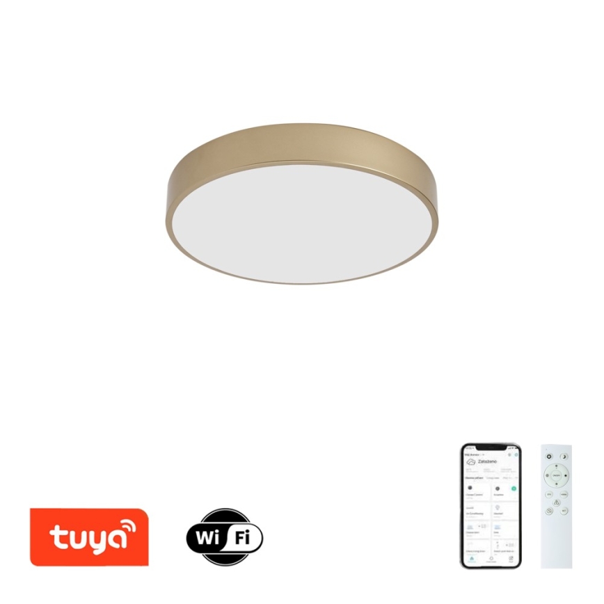 BRILAGI - Dimmbare LED-Deckenleuchte POOL SMART LED/48W/230V 3000–6000K Ø 40 cm Wi-Fi Tuya + Fernbedienung