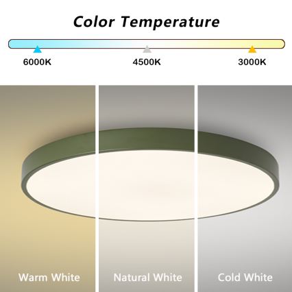 Brilagi - dimmbare LED-Poolleuchte POOL SMART LED/128W/230V Ø 100 cm 3000–6000 K Wi‑Fi Tuya + Fernbedienung, grün
