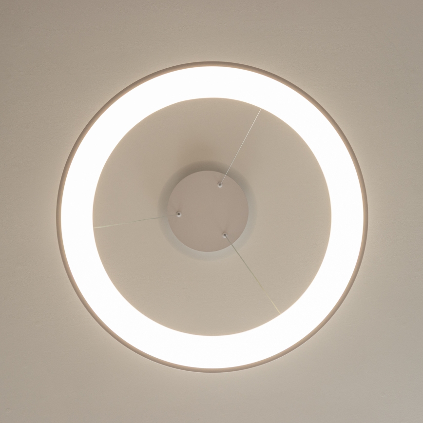 BRILAGI - LED-dimmbare Pendelleuchte an Seil FALCON II LED/99W/230V 3000-6500K pr. 60 cm weiß + Fernbedienung