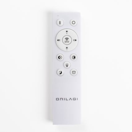 BRILAGI - LED-dimmbare Pendelleuchte an Seil FALCON II LED/99W/230V 3000-6500K pr. 60 cm weiß + Fernbedienung