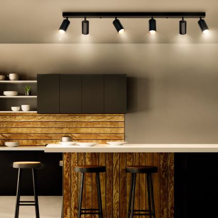 Brilagi - LED-dimmbarer Einbaustrahler SELE 6xGU10/6,5W/230V 2700-6500K schwarz/gold