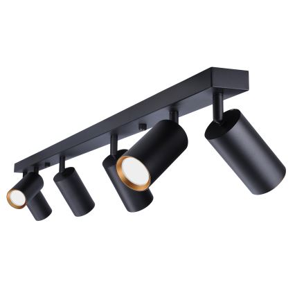 Brilagi - LED-dimmbarer Einbaustrahler SELE 6xGU10/6,5W/230V 2700-6500K schwarz/gold