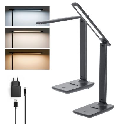 Brilagi - Dimmbare LED-Tischleuchte VARIO LED/7W/230V 3000/4000/6500K anthrazit