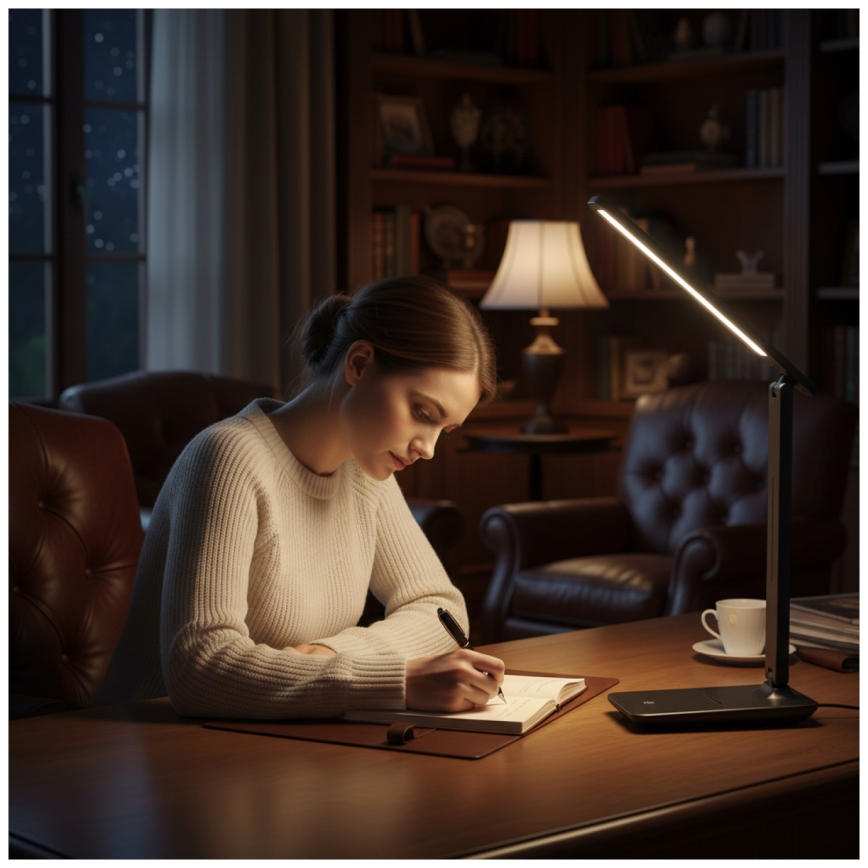 Brilagi - Dimmbare LED-Tischleuchte VARIO LED/7W/230V 3000/4000/6500K anthrazit