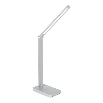 Brilagi - LED-dimmbare Touch-Tischlampe mit kabellosem QI-Ladegerät MODO CHARGE LED/7W/5V 3000/4000/6000K weiß