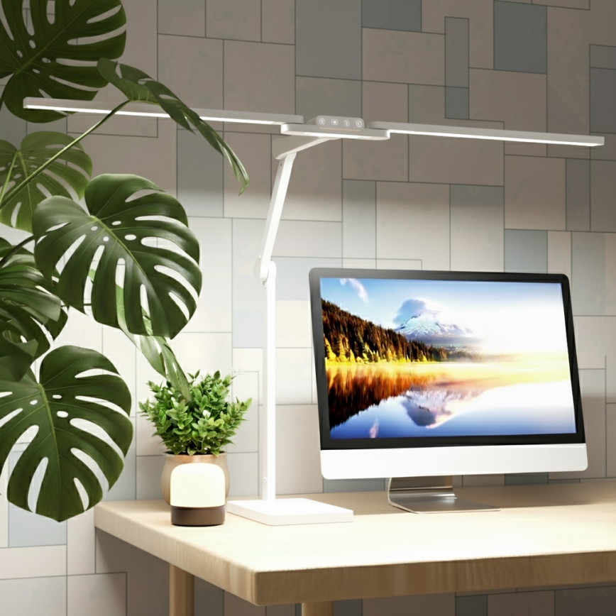 Brilagi - VARIO LED Touch-Tischlampe, dimmbar, LED/24W/230V 3000-6500K CRI 92 weiß