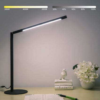 Brilagi - dimmbare Touch-Tischlampe VARIO LED/7W/230V 3000-6500K CRI 96 schwarz