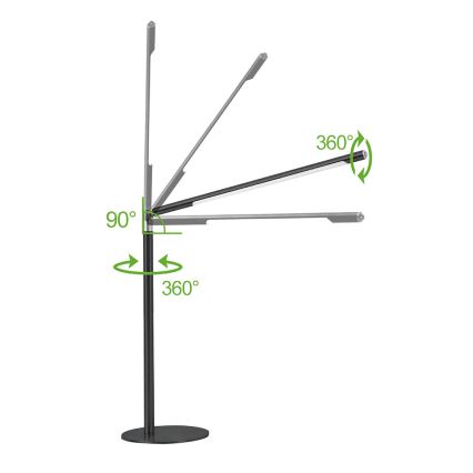 Brilagi - dimmbare Touch-Tischlampe VARIO LED/7W/230V 3000-6500K CRI 96 schwarz