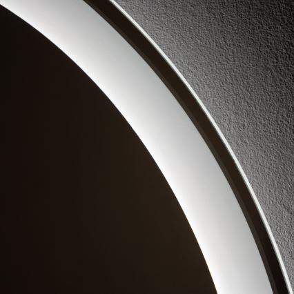 Brilagi - LED-beheizter Badezimmerspiegel AVA PRO LED/18,5W/230V Ø 60 cm IP44 CRI 90 dimmbar + CCT