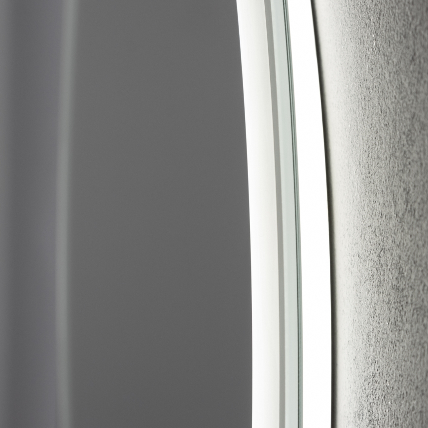 Brilagi - LED-beheizter Badezimmerspiegel AVA PRO LED/18,5W/230V Ø 60 cm IP44 CRI 90 dimmbar + CCT