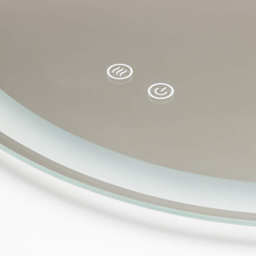 Brilagi - LED-beheizter Badezimmerspiegel AVA PRO LED/18,5W/230V Ø 60 cm IP44 CRI 90 dimmbar + CCT