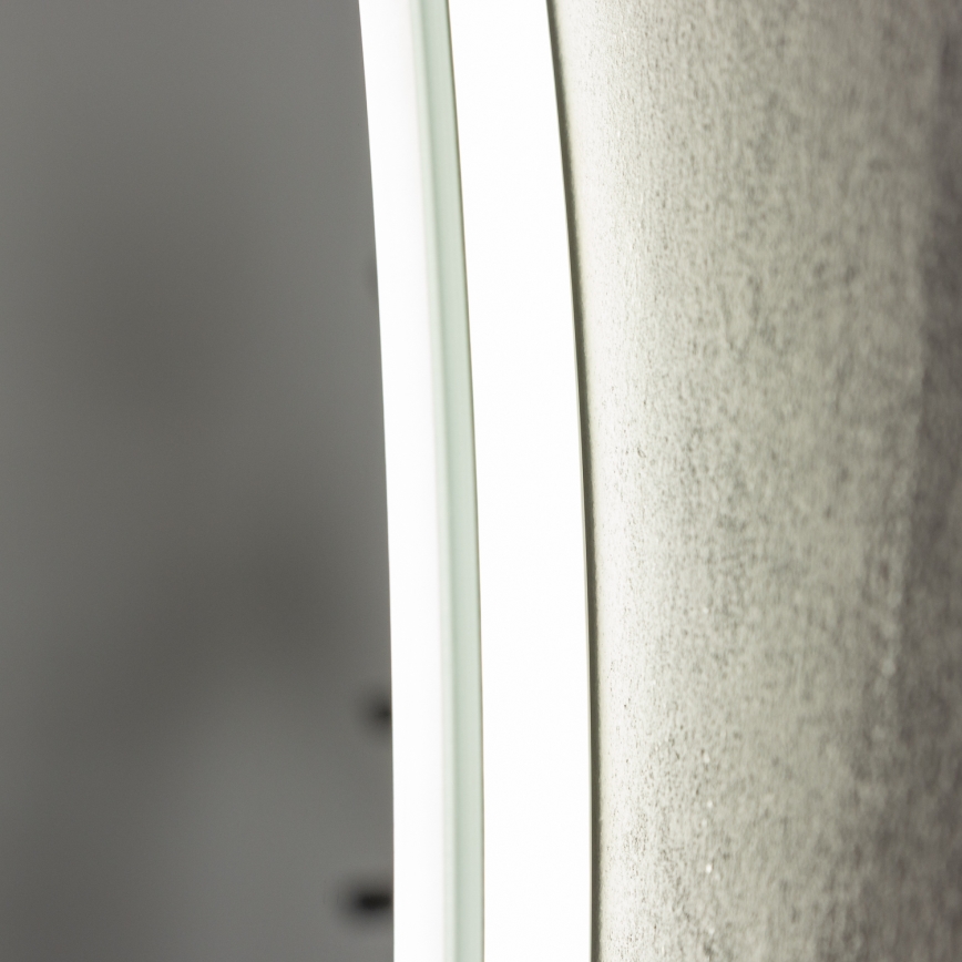 Brilagi - LED beheizter Badezimmerspiegel CLARA PRO LED/19W/230V Ø 60 cm IP44 CRI 90 dimmbar + CCT