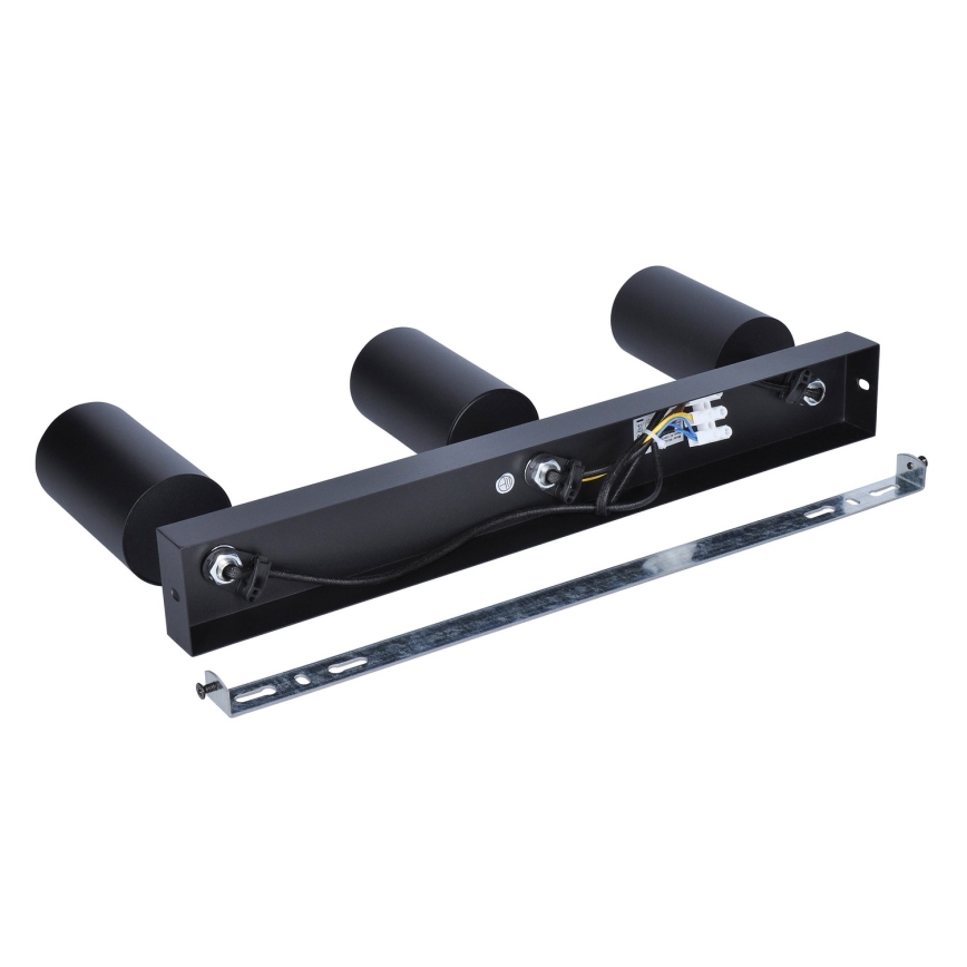 Brilagi - LED RGBW dimmbarer Spot SELE 3xGU10/4,8W/230V 3000K schwarz/gold + Fernbedienung