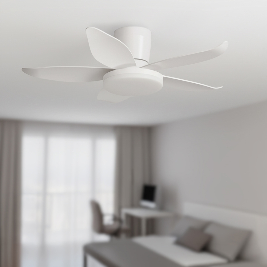 Brilagi - Dimmbarer LED-Deckenventilator LED/32W/230V 3000-6500K Ø 95 cm weiß + Fernbedienung
