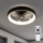 Brilagi - LED-dimmbarer Deckenventilator LED/34W/230V Ø 50 cm schwarz + Fernbedienung